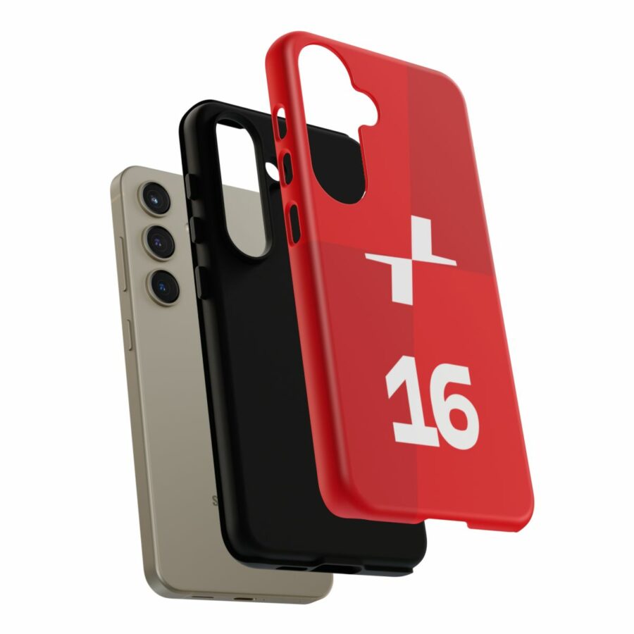 Charles Leclerc CL16 F1 logo 2025 Tough Phone Case compatible with iPhone Google Pixel & Samsung Charles Leclerc