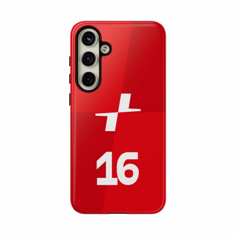 Charles Leclerc CL16 F1 logo 2025 Tough Phone Case compatible with iPhone Google Pixel & Samsung Charles Leclerc