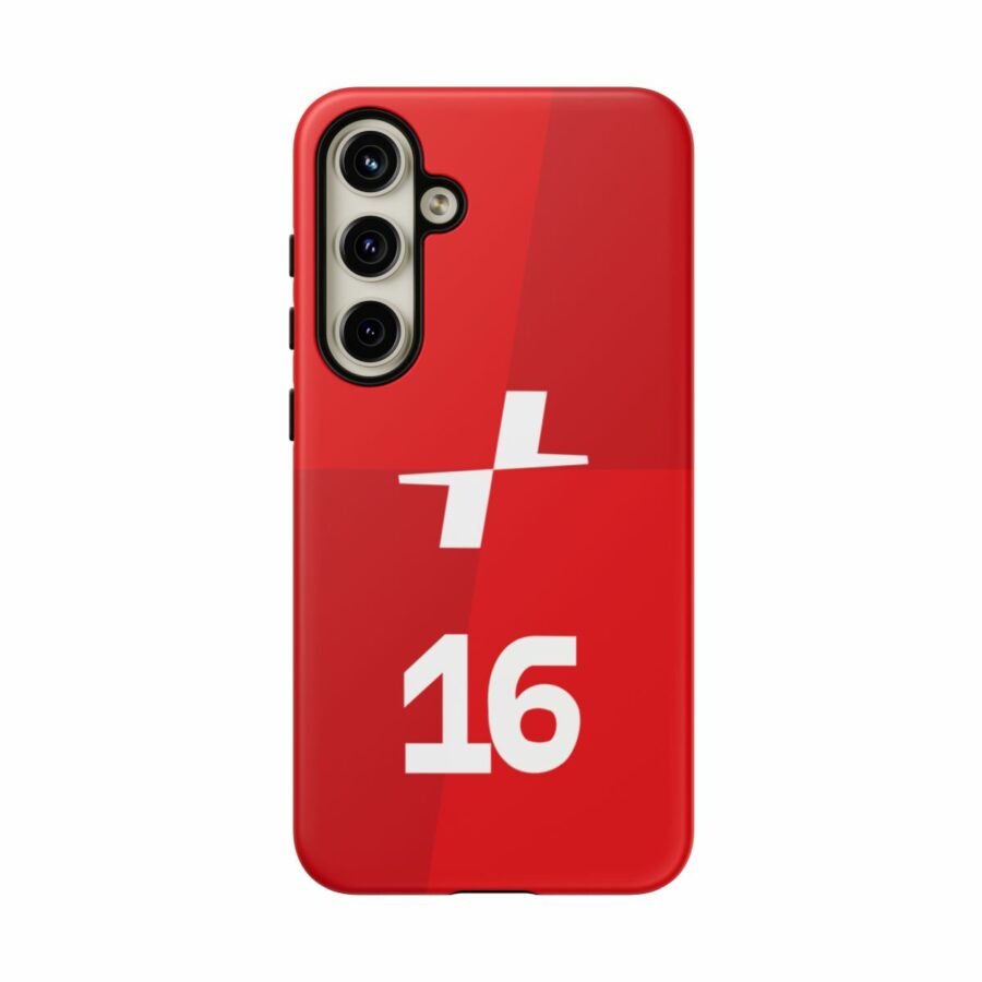 Charles Leclerc CL16 F1 logo 2025 Tough Phone Case compatible with iPhone Google Pixel & Samsung Charles Leclerc