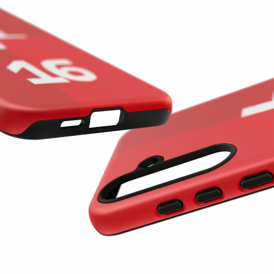 Charles Leclerc CL16 F1 logo 2025 Tough Phone Case compatible with iPhone Google Pixel & Samsung Charles Leclerc