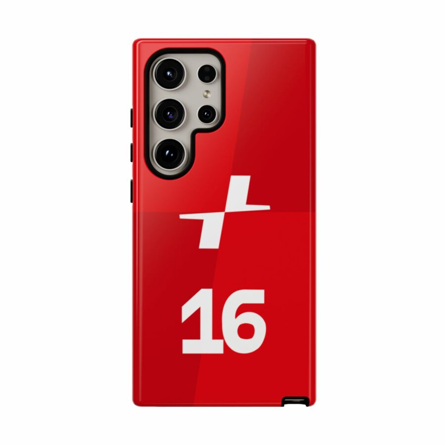 Charles Leclerc CL16 F1 logo 2025 Tough Phone Case compatible with iPhone Google Pixel & Samsung Charles Leclerc