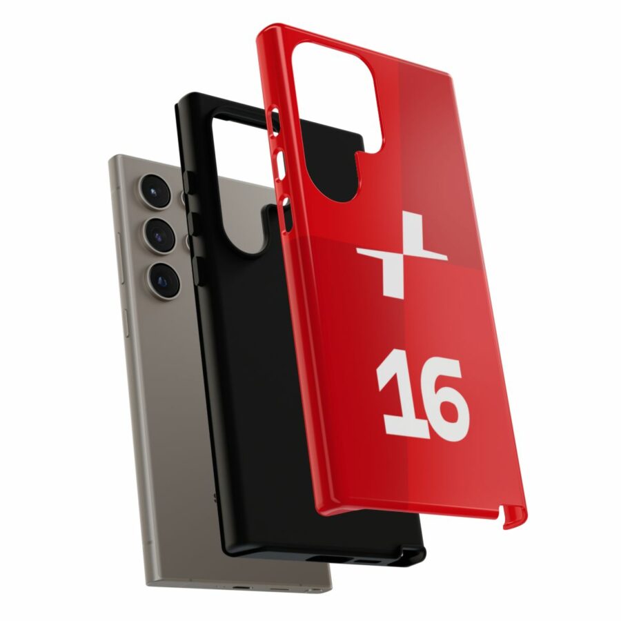 Charles Leclerc CL16 F1 logo 2025 Tough Phone Case compatible with iPhone Google Pixel & Samsung Charles Leclerc