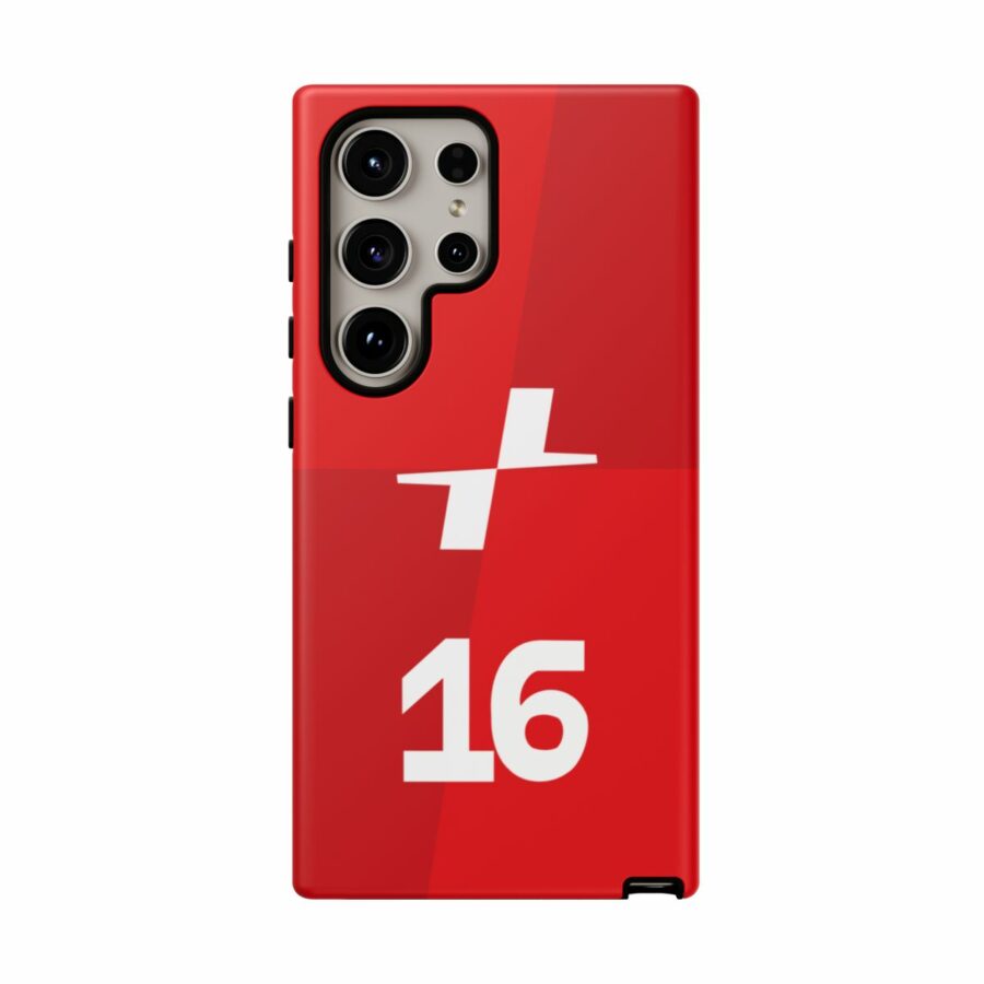 Charles Leclerc CL16 F1 logo 2025 Tough Phone Case compatible with iPhone Google Pixel & Samsung Charles Leclerc