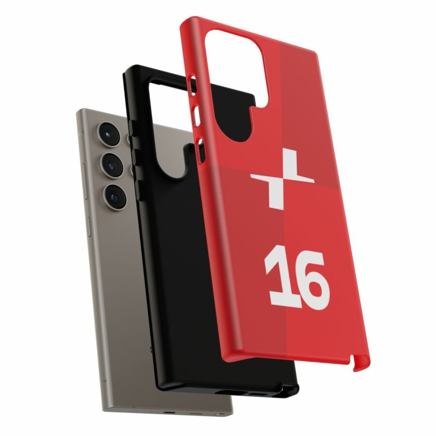 Charles Leclerc CL16 F1 logo 2025 Tough Phone Case compatible with iPhone Google Pixel & Samsung Charles Leclerc