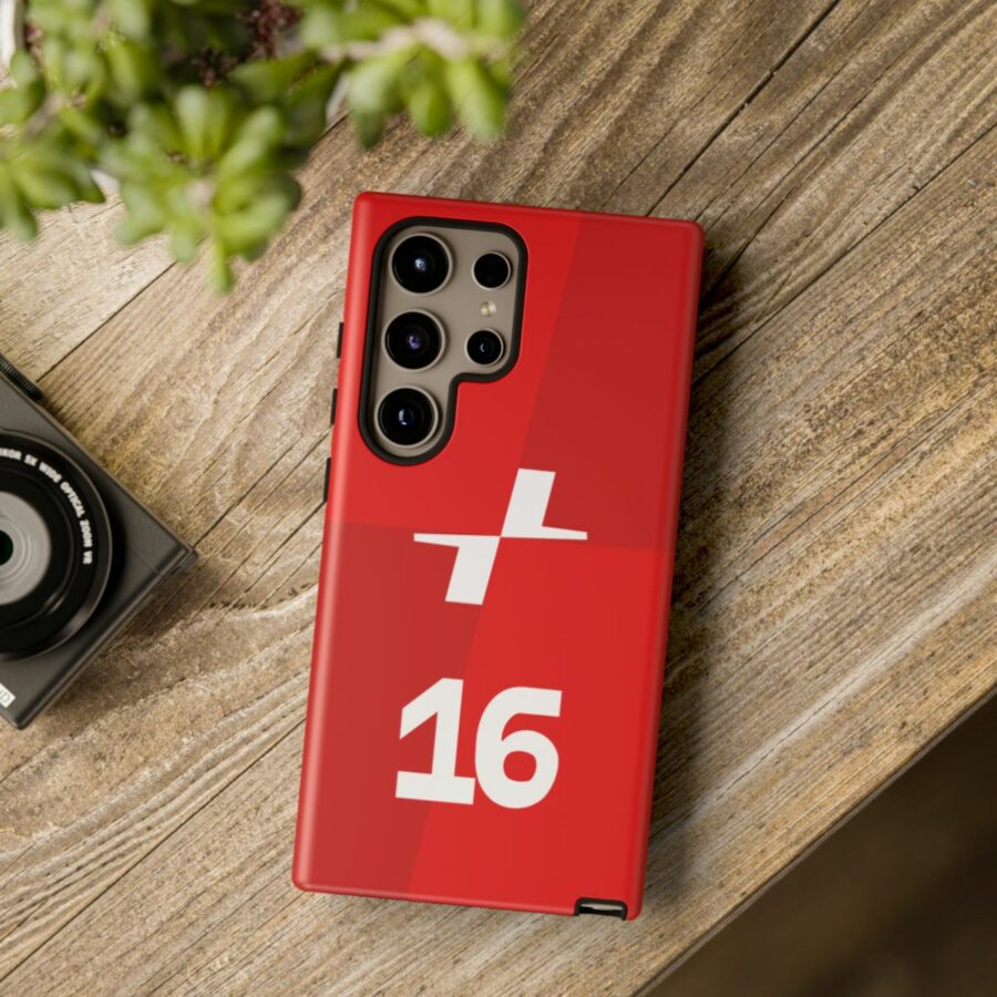 Charles Leclerc CL16 F1 logo 2025 Tough Phone Case compatible with iPhone Google Pixel & Samsung Charles Leclerc