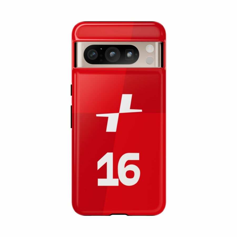 Charles Leclerc CL16 F1 logo 2025 Tough Phone Case compatible with iPhone Google Pixel & Samsung Charles Leclerc