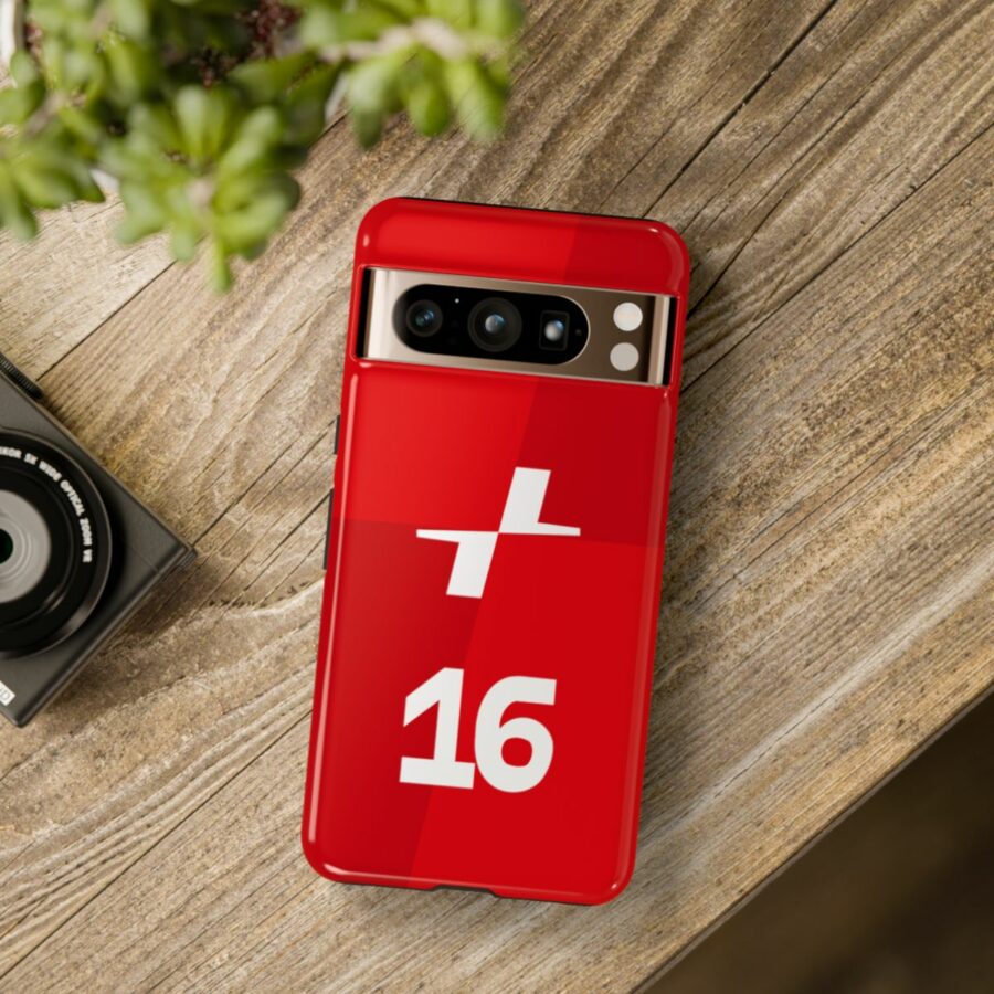 Charles Leclerc CL16 F1 logo 2025 Tough Phone Case compatible with iPhone Google Pixel & Samsung Charles Leclerc