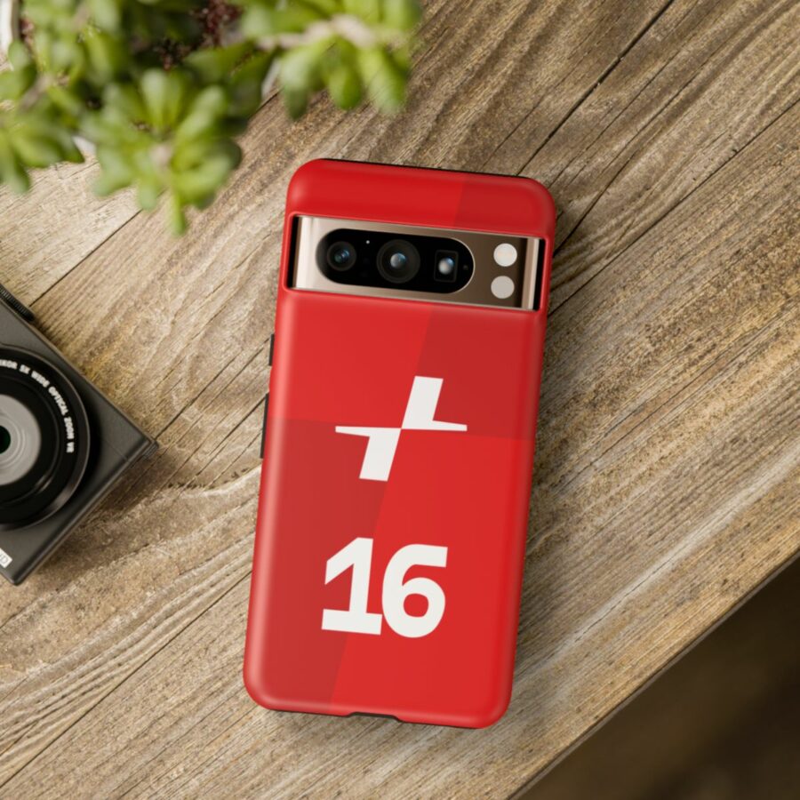Charles Leclerc CL16 F1 logo 2025 Tough Phone Case compatible with iPhone Google Pixel & Samsung Charles Leclerc