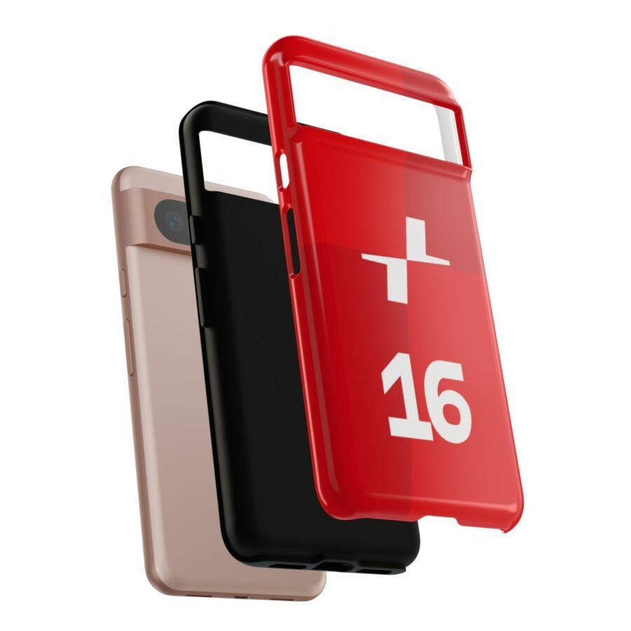 Charles Leclerc CL16 F1 logo 2025 Tough Phone Case compatible with iPhone Google Pixel & Samsung Charles Leclerc