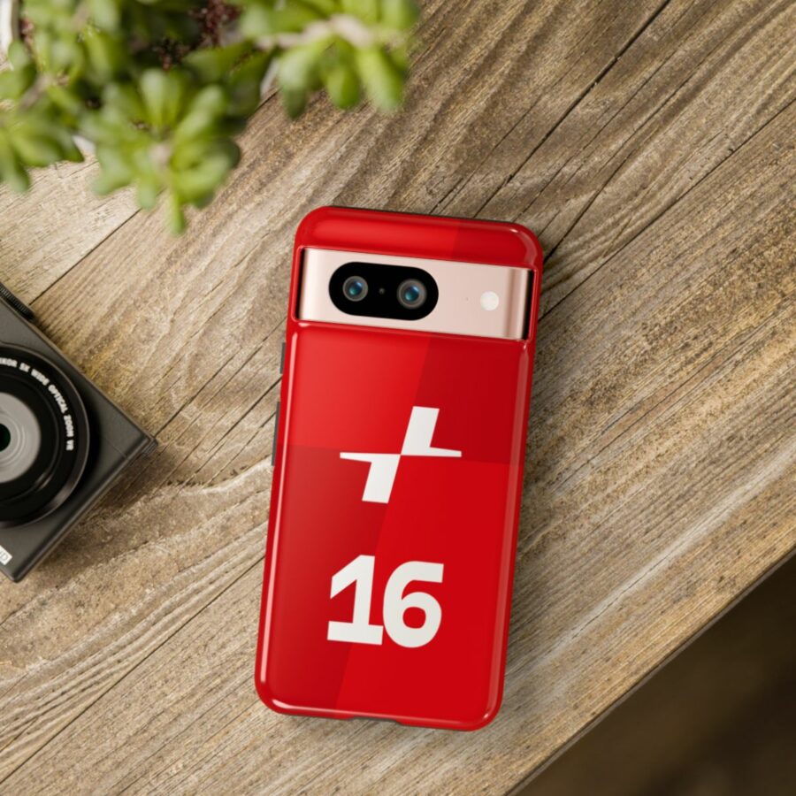 Charles Leclerc CL16 F1 logo 2025 Tough Phone Case compatible with iPhone Google Pixel & Samsung Charles Leclerc