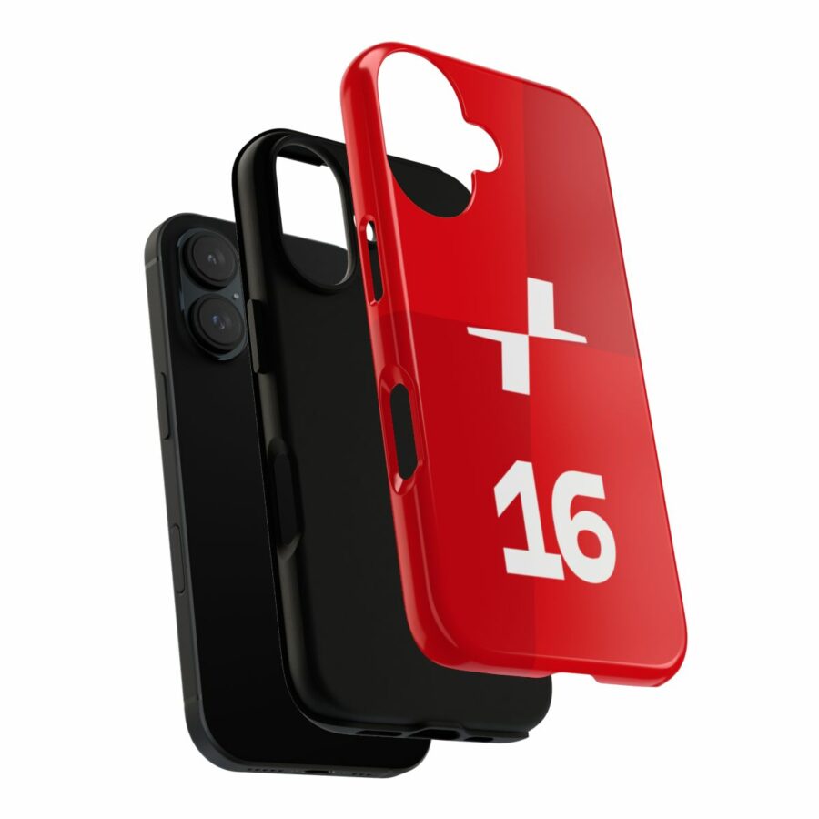 Charles Leclerc CL16 F1 logo 2025 Tough Phone Case compatible with iPhone Google Pixel & Samsung Charles Leclerc