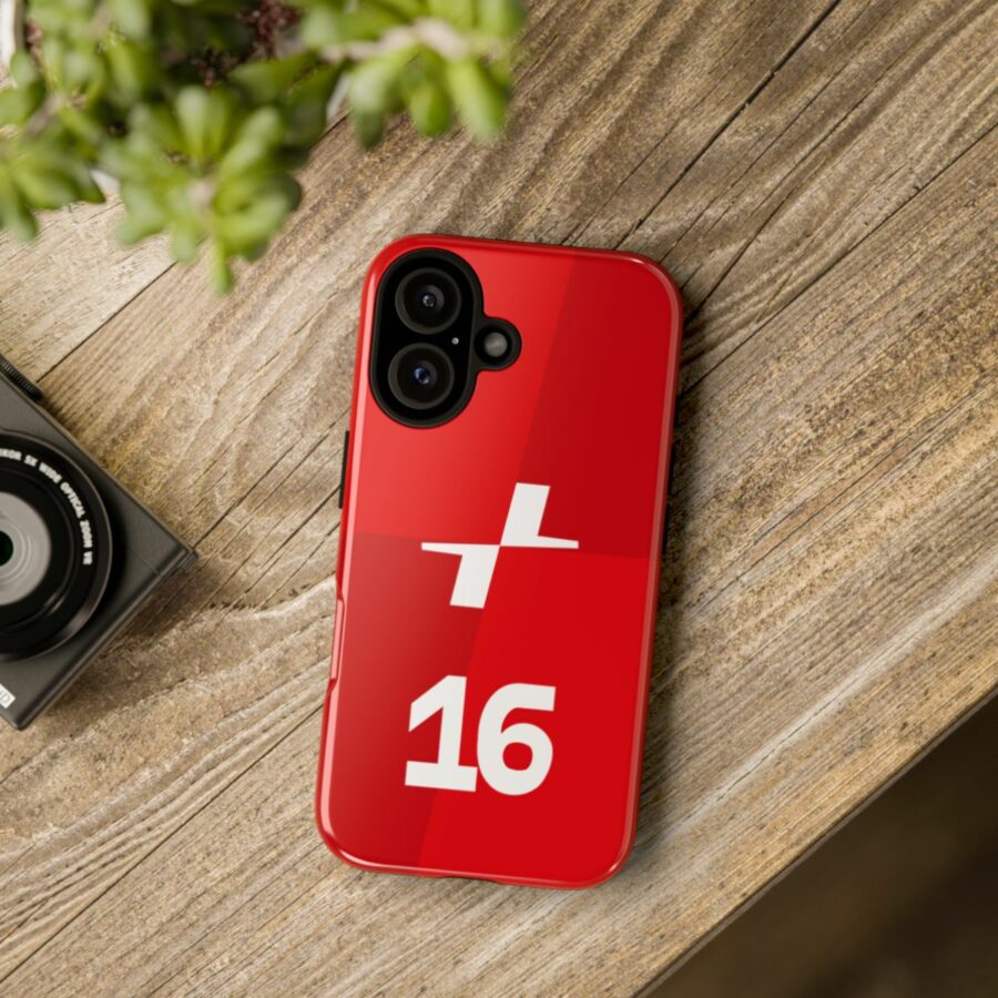 Charles Leclerc CL16 F1 logo 2025 Tough Phone Case compatible with iPhone Google Pixel & Samsung Charles Leclerc