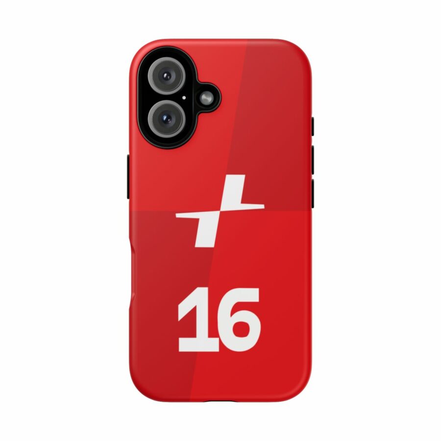 Charles Leclerc CL16 F1 logo 2025 Tough Phone Case compatible with iPhone Google Pixel & Samsung Charles Leclerc