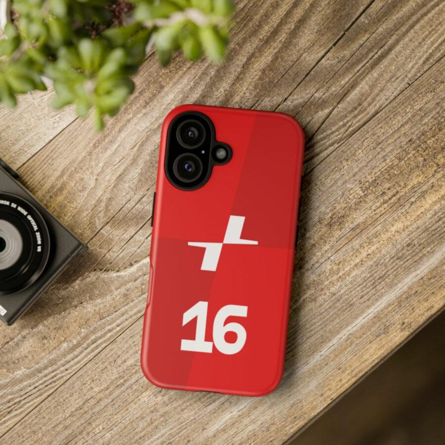 Charles Leclerc CL16 F1 logo 2025 Tough Phone Case compatible with iPhone Google Pixel & Samsung Charles Leclerc