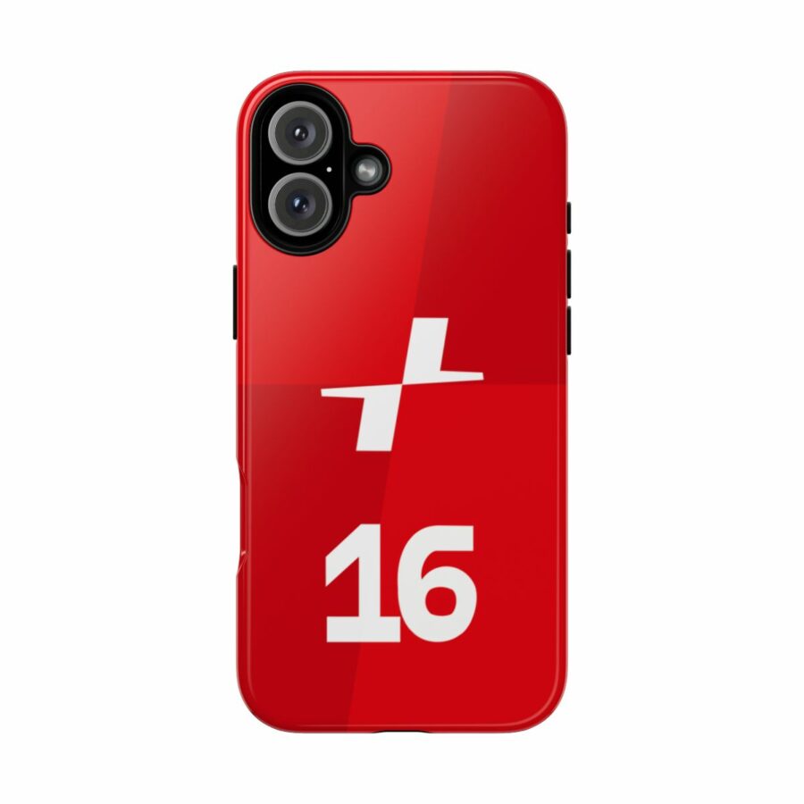 Charles Leclerc CL16 F1 logo 2025 Tough Phone Case compatible with iPhone Google Pixel & Samsung Charles Leclerc