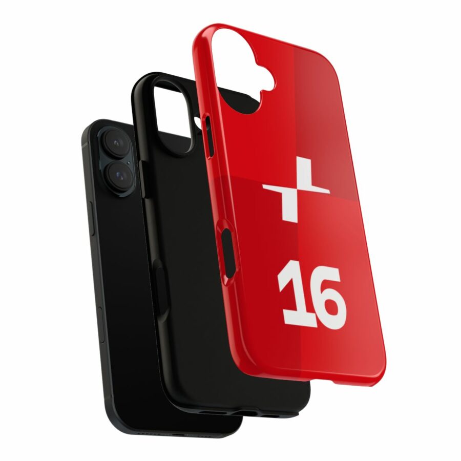 Charles Leclerc CL16 F1 logo 2025 Tough Phone Case compatible with iPhone Google Pixel & Samsung Charles Leclerc