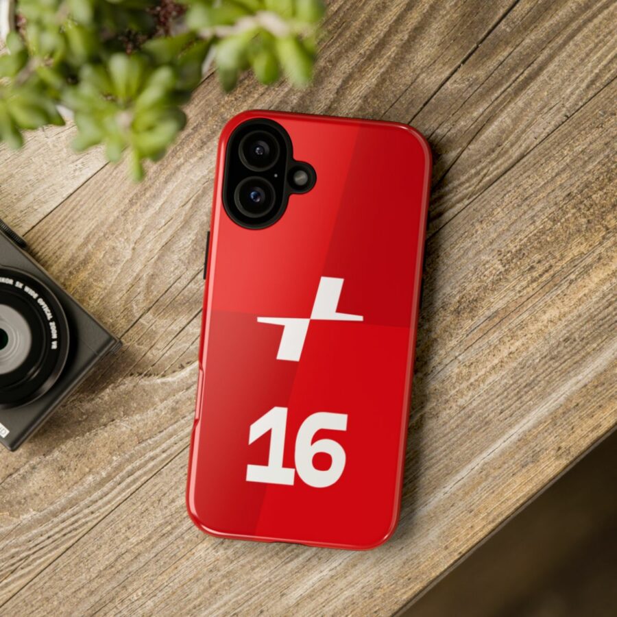 Charles Leclerc CL16 F1 logo 2025 Tough Phone Case compatible with iPhone Google Pixel & Samsung Charles Leclerc