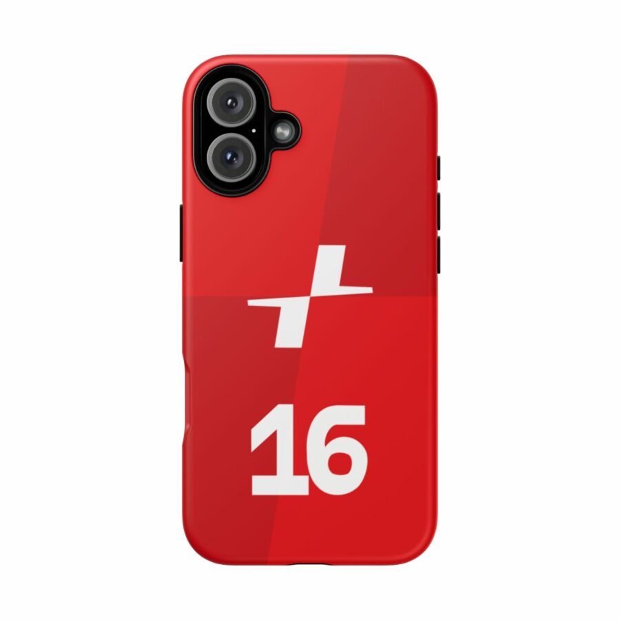 Charles Leclerc CL16 F1 logo 2025 Tough Phone Case compatible with iPhone Google Pixel & Samsung Charles Leclerc