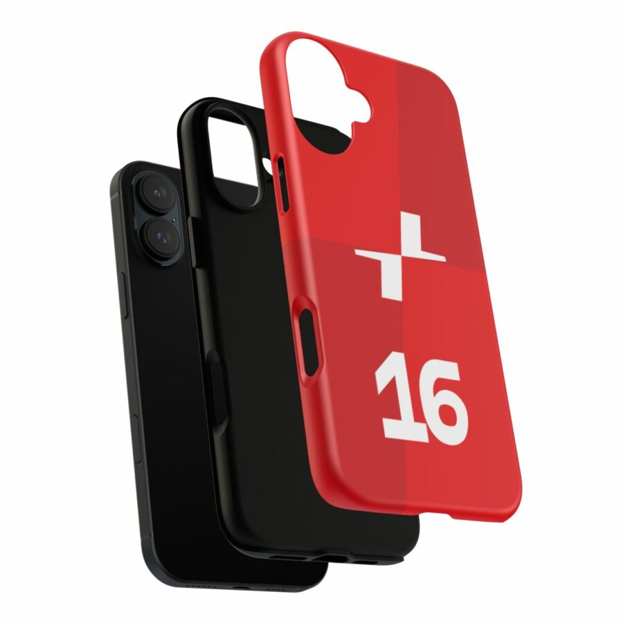Charles Leclerc CL16 F1 logo 2025 Tough Phone Case compatible with iPhone Google Pixel & Samsung Charles Leclerc