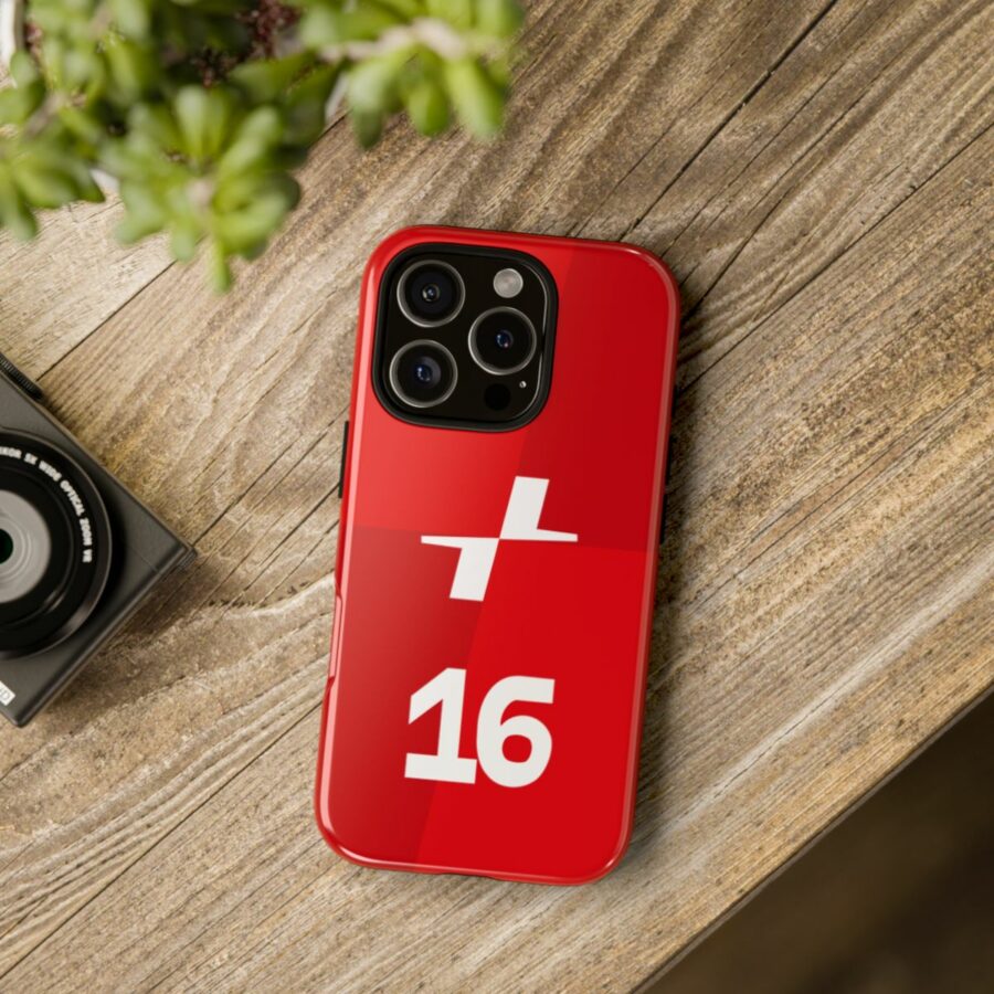 Charles Leclerc CL16 F1 logo 2025 Tough Phone Case compatible with iPhone Google Pixel & Samsung Charles Leclerc