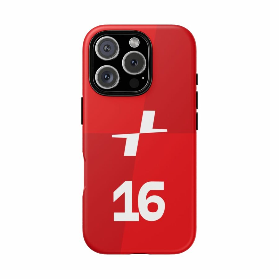 Charles Leclerc CL16 F1 logo 2025 Tough Phone Case compatible with iPhone Google Pixel & Samsung Charles Leclerc