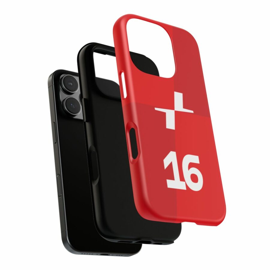 Charles Leclerc CL16 F1 logo 2025 Tough Phone Case compatible with iPhone Google Pixel & Samsung Charles Leclerc