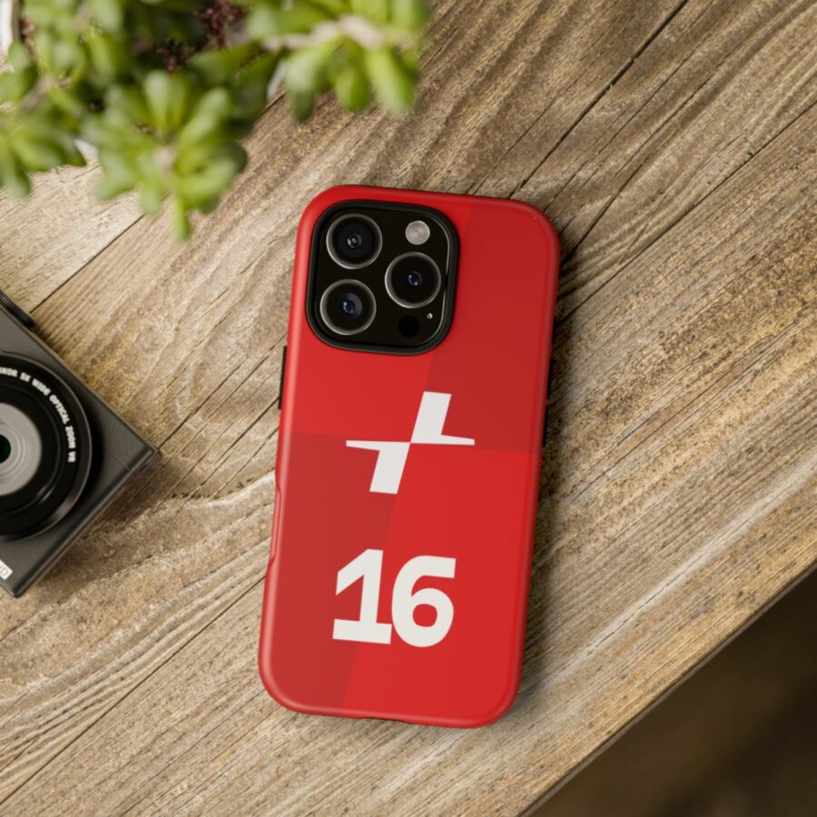 Charles Leclerc CL16 F1 logo 2025 Tough Phone Case compatible with iPhone Google Pixel & Samsung Charles Leclerc