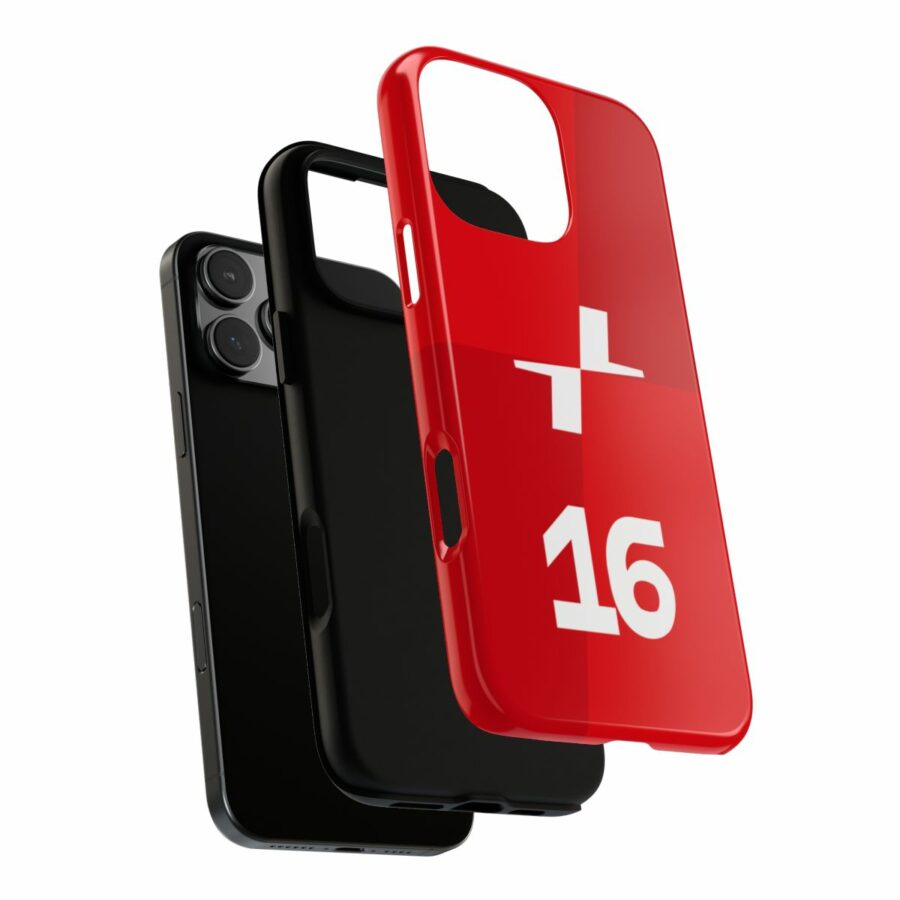 Charles Leclerc CL16 F1 logo 2025 Tough Phone Case compatible with iPhone Google Pixel & Samsung Charles Leclerc