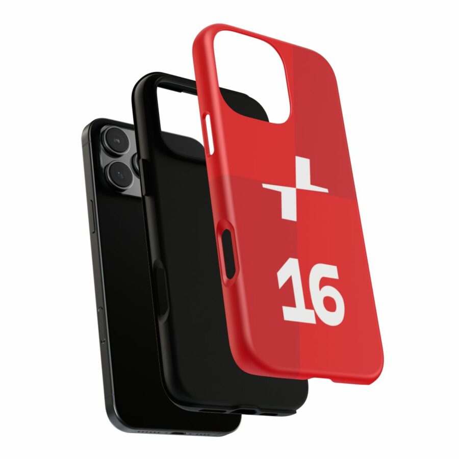 Charles Leclerc CL16 F1 logo 2025 Tough Phone Case compatible with iPhone Google Pixel & Samsung Charles Leclerc