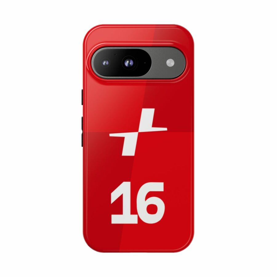 Charles Leclerc CL16 F1 logo 2025 Tough Phone Case compatible with iPhone Google Pixel & Samsung Charles Leclerc