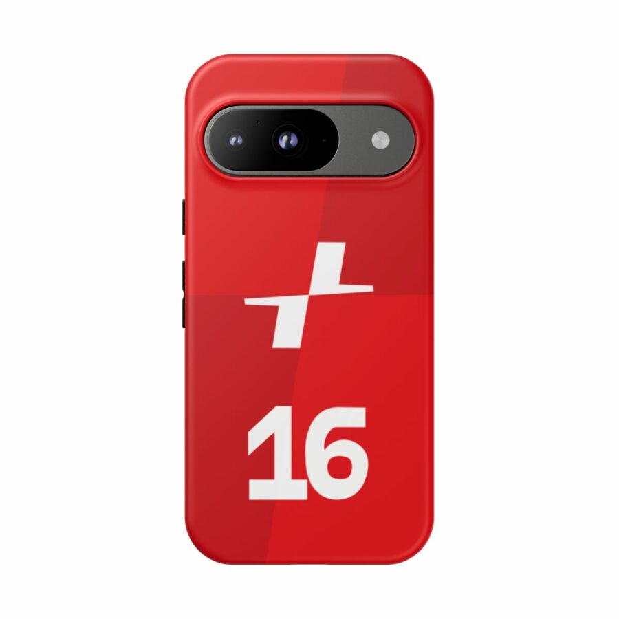 Charles Leclerc CL16 F1 logo 2025 Tough Phone Case compatible with iPhone Google Pixel & Samsung Charles Leclerc
