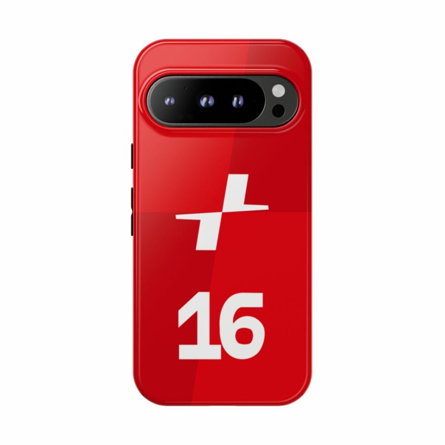 Charles Leclerc CL16 F1 logo 2025 Tough Phone Case compatible with iPhone Google Pixel & Samsung Charles Leclerc