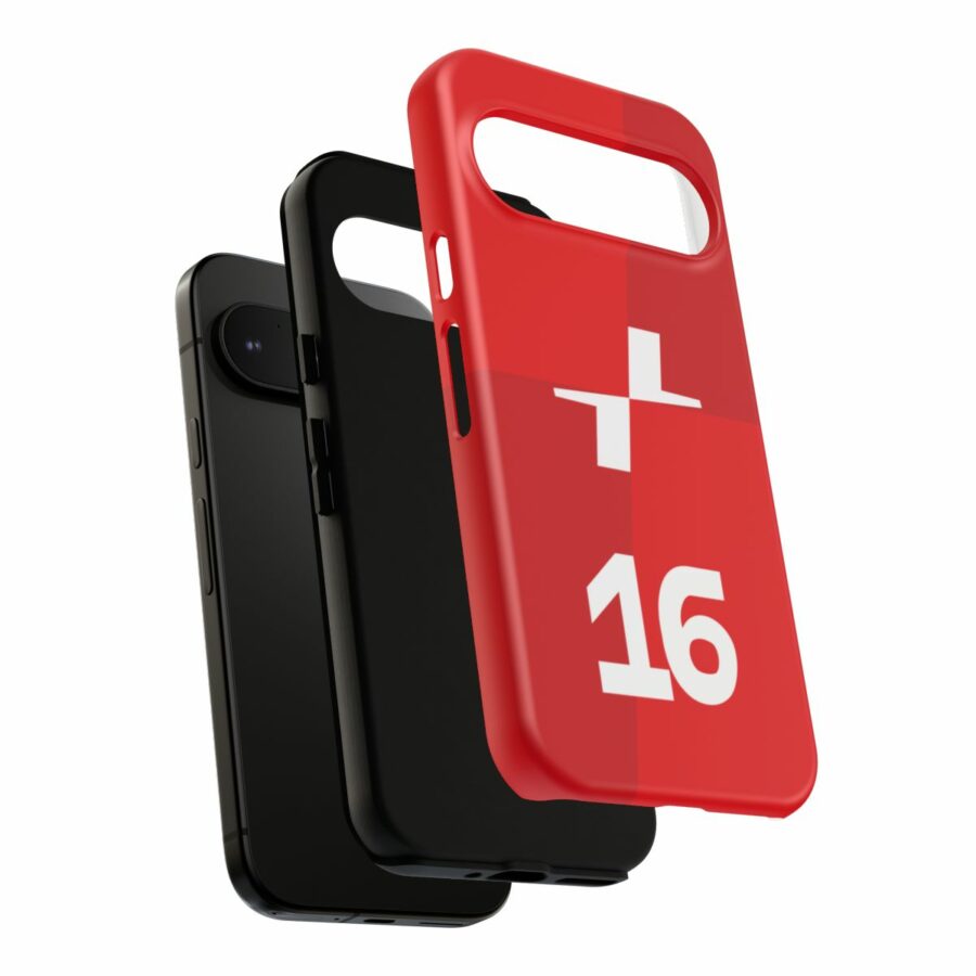 Charles Leclerc CL16 F1 logo 2025 Tough Phone Case compatible with iPhone Google Pixel & Samsung Charles Leclerc