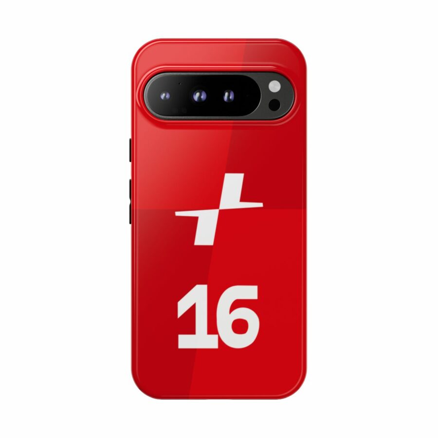 Charles Leclerc CL16 F1 logo 2025 Tough Phone Case compatible with iPhone Google Pixel & Samsung Charles Leclerc