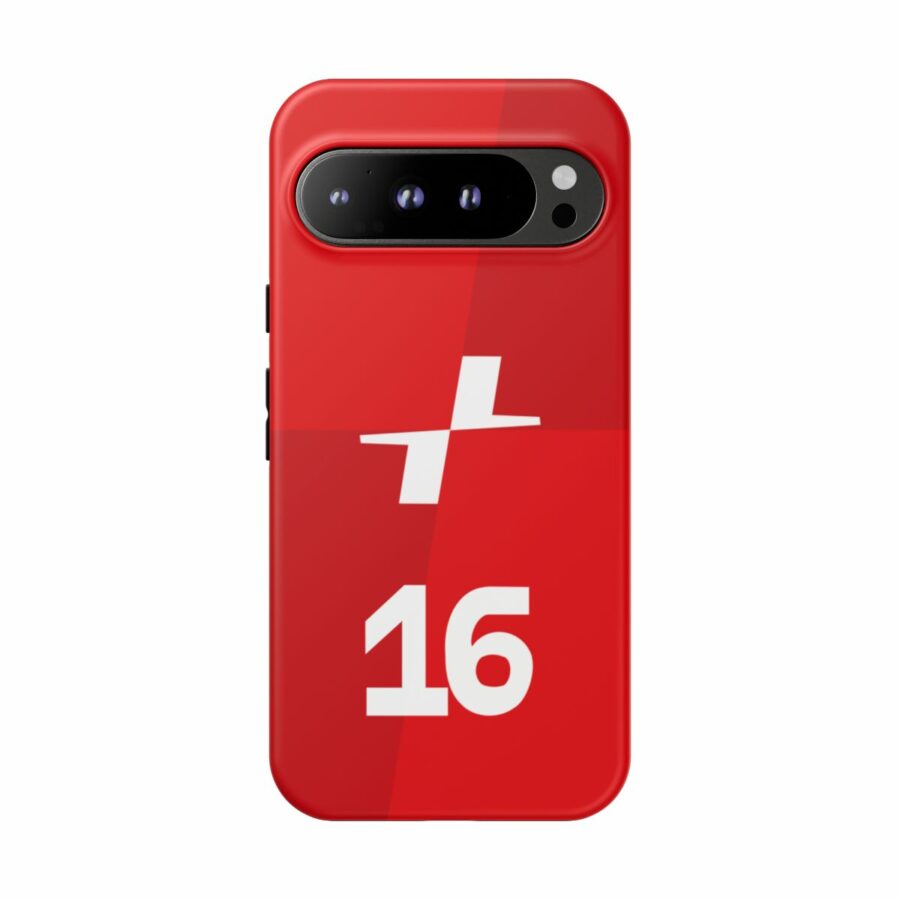 Charles Leclerc CL16 F1 logo 2025 Tough Phone Case compatible with iPhone Google Pixel & Samsung Charles Leclerc