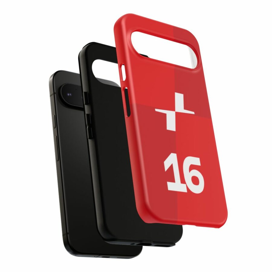 Charles Leclerc CL16 F1 logo 2025 Tough Phone Case compatible with iPhone Google Pixel & Samsung Charles Leclerc