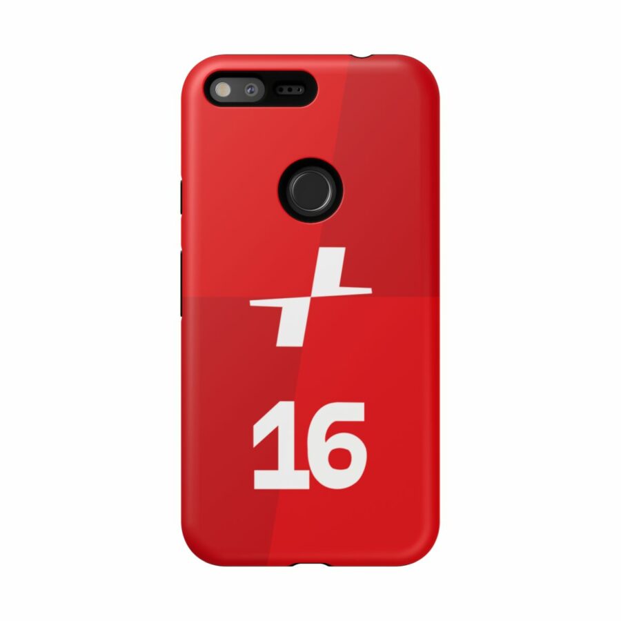 Charles Leclerc CL16 F1 logo 2025 Tough Phone Case compatible with iPhone Google Pixel & Samsung Charles Leclerc