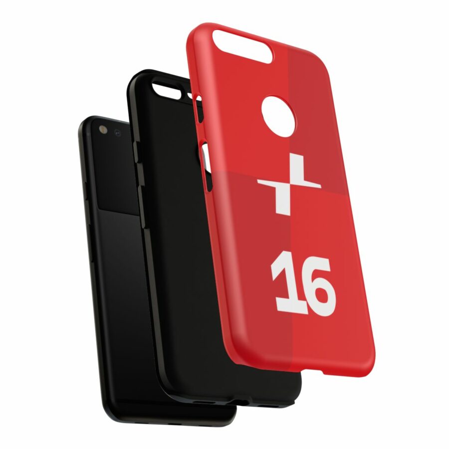 Charles Leclerc CL16 F1 logo 2025 Tough Phone Case compatible with iPhone Google Pixel & Samsung Charles Leclerc