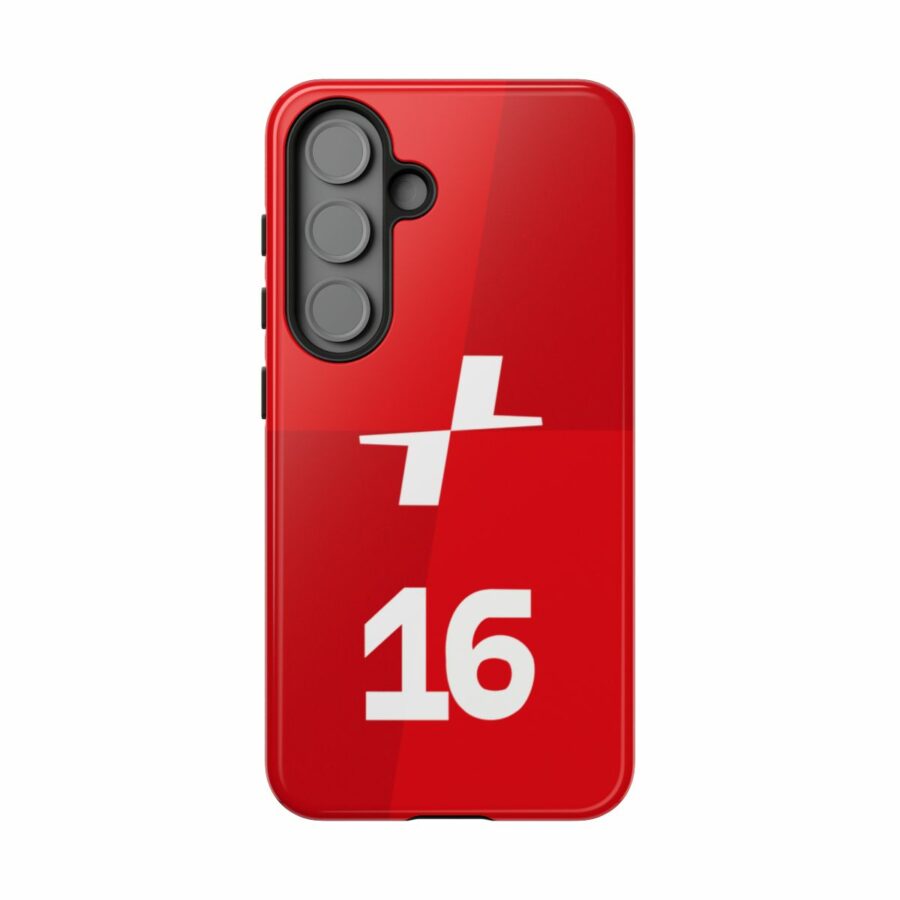 Charles Leclerc CL16 F1 logo 2025 Tough Phone Case compatible with iPhone Google Pixel & Samsung Charles Leclerc
