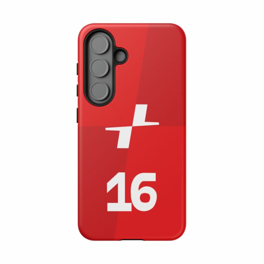 Charles Leclerc CL16 F1 logo 2025 Tough Phone Case compatible with iPhone Google Pixel & Samsung Charles Leclerc