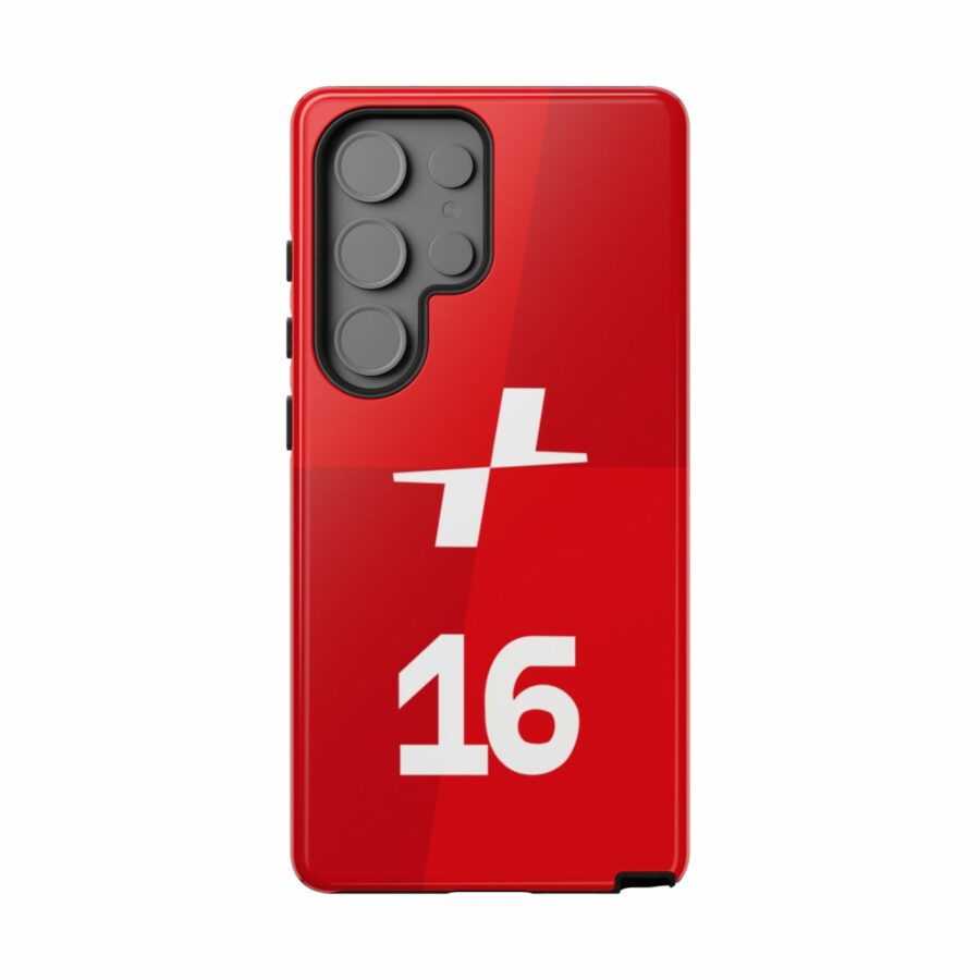 Charles Leclerc CL16 F1 logo 2025 Tough Phone Case compatible with iPhone Google Pixel & Samsung Charles Leclerc