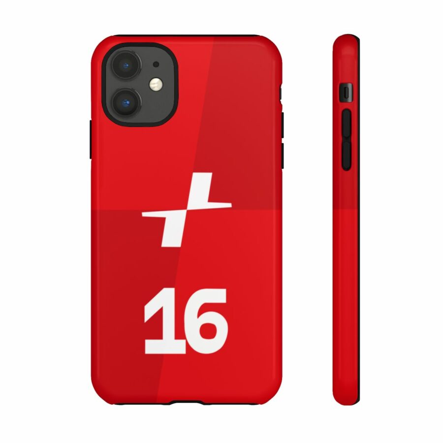 Charles Leclerc CL16 F1 logo 2025 Tough Phone Case compatible with iPhone Google Pixel & Samsung Charles Leclerc