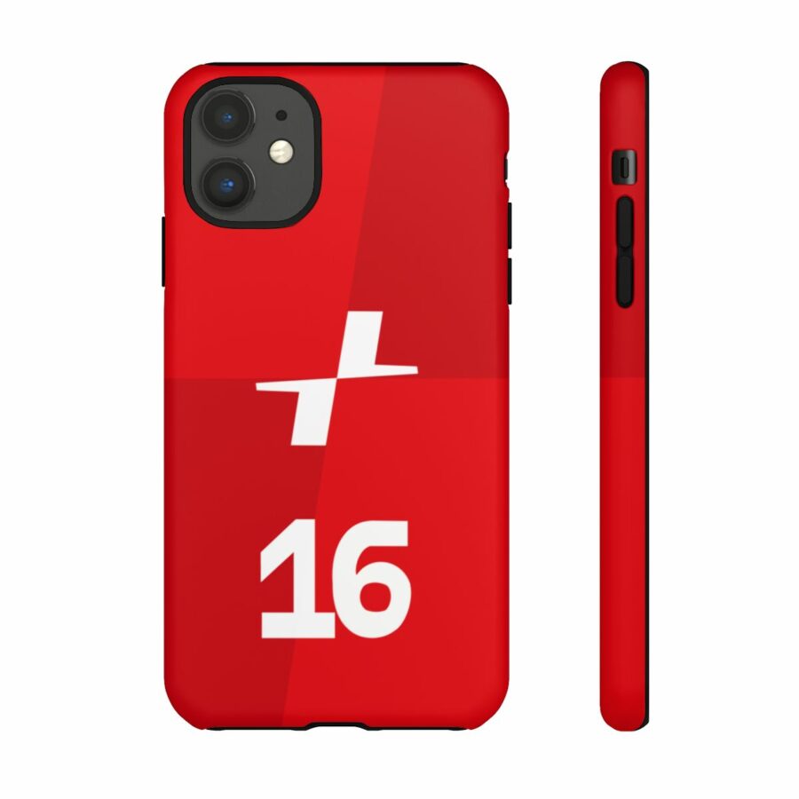 Charles Leclerc CL16 F1 logo 2025 Tough Phone Case compatible with iPhone Google Pixel & Samsung Charles Leclerc