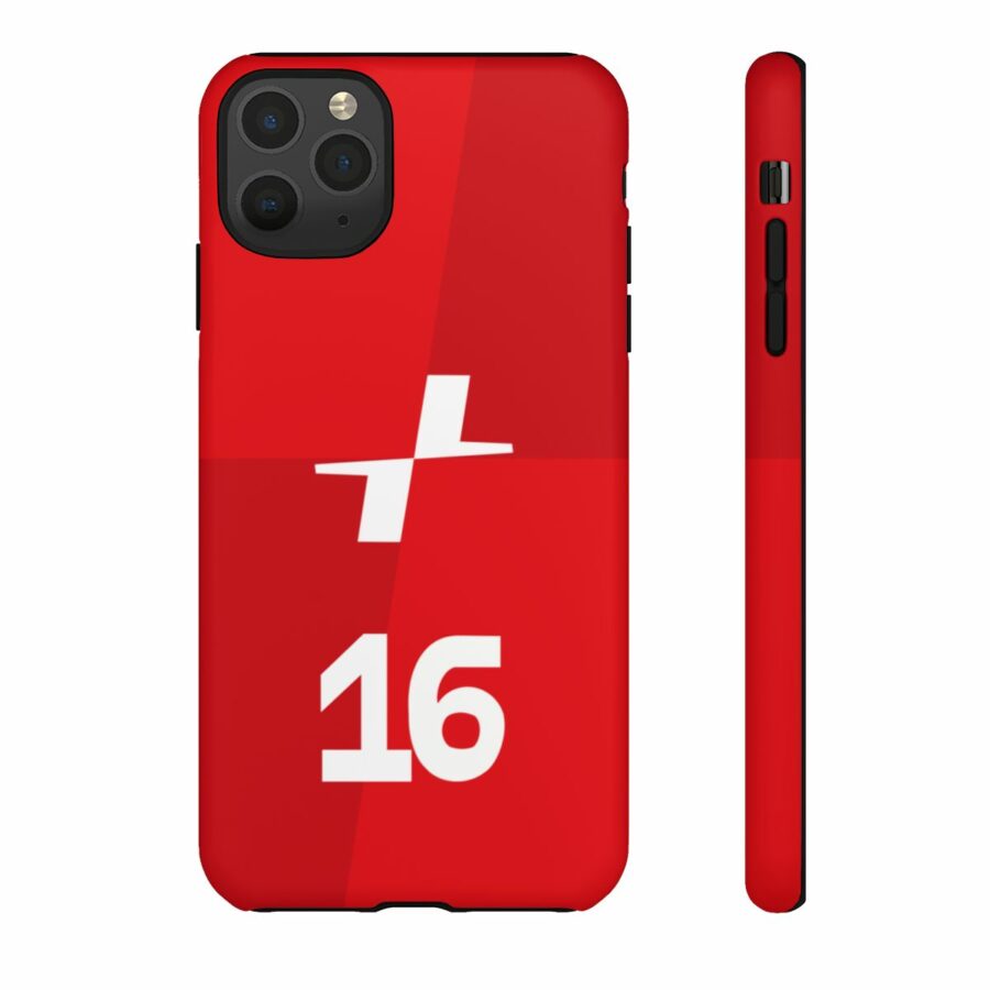 Charles Leclerc CL16 F1 logo 2025 Tough Phone Case compatible with iPhone Google Pixel & Samsung Charles Leclerc