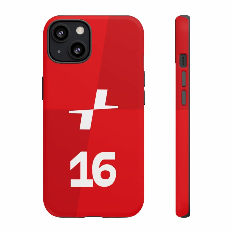 Charles Leclerc CL16 F1 logo 2025 Tough Phone Case compatible with iPhone Google Pixel & Samsung Charles Leclerc