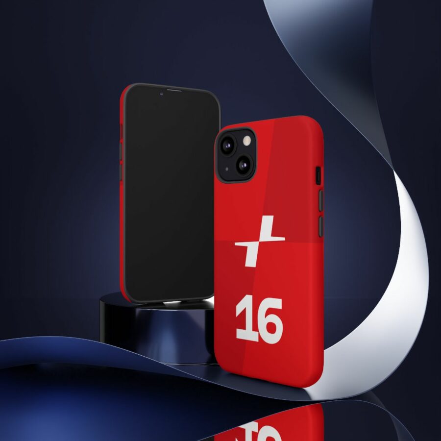 Charles Leclerc CL16 F1 logo 2025 Tough Phone Case compatible with iPhone Google Pixel & Samsung Charles Leclerc