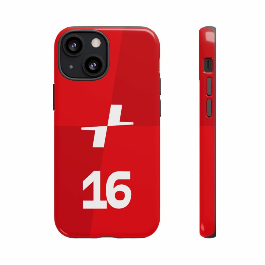 Charles Leclerc CL16 F1 logo 2025 Tough Phone Case compatible with iPhone Google Pixel & Samsung Charles Leclerc