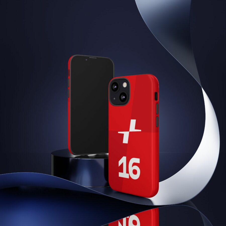 Charles Leclerc CL16 F1 logo 2025 Tough Phone Case compatible with iPhone Google Pixel & Samsung Charles Leclerc