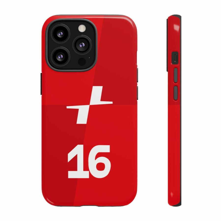 Charles Leclerc CL16 F1 logo 2025 Tough Phone Case compatible with iPhone Google Pixel & Samsung Charles Leclerc