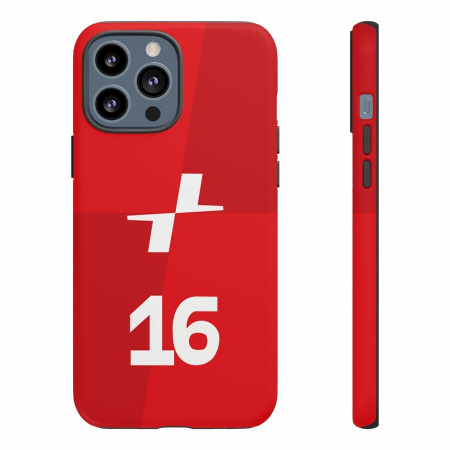 Charles Leclerc CL16 F1 logo 2025 Tough Phone Case compatible with iPhone Google Pixel & Samsung Charles Leclerc
